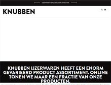 Tablet Screenshot of ijzerwarenknubben.nl